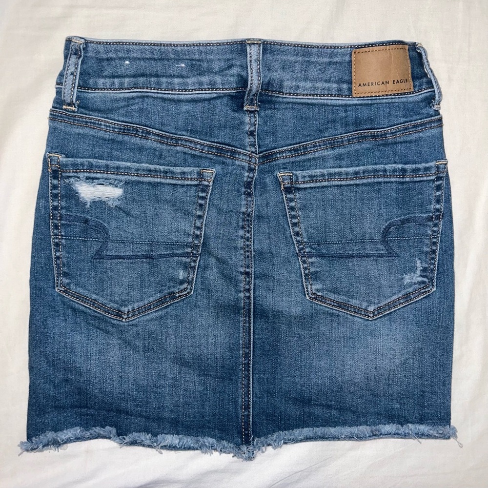 American Eagle Denim Mini Skirt - Picture 2 of 4